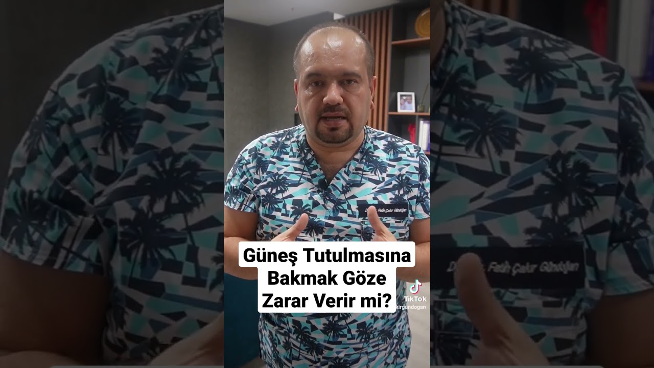 Güneş Tutulmasına Bakmak Göze Zarar Verir mi?